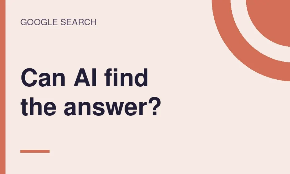 Website visibility in AI search visual